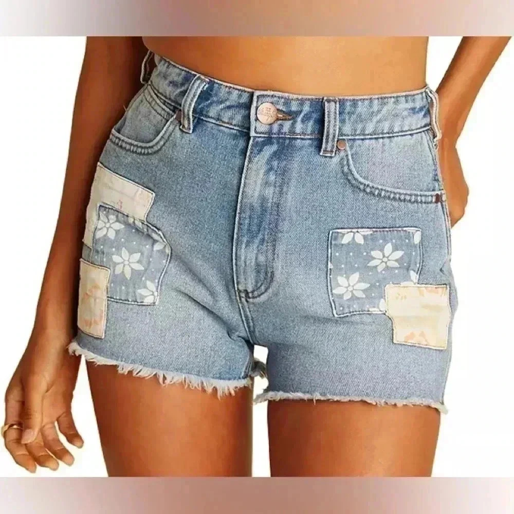 Billabong X Wrangler Women’s Showdown Patch Work Shorts